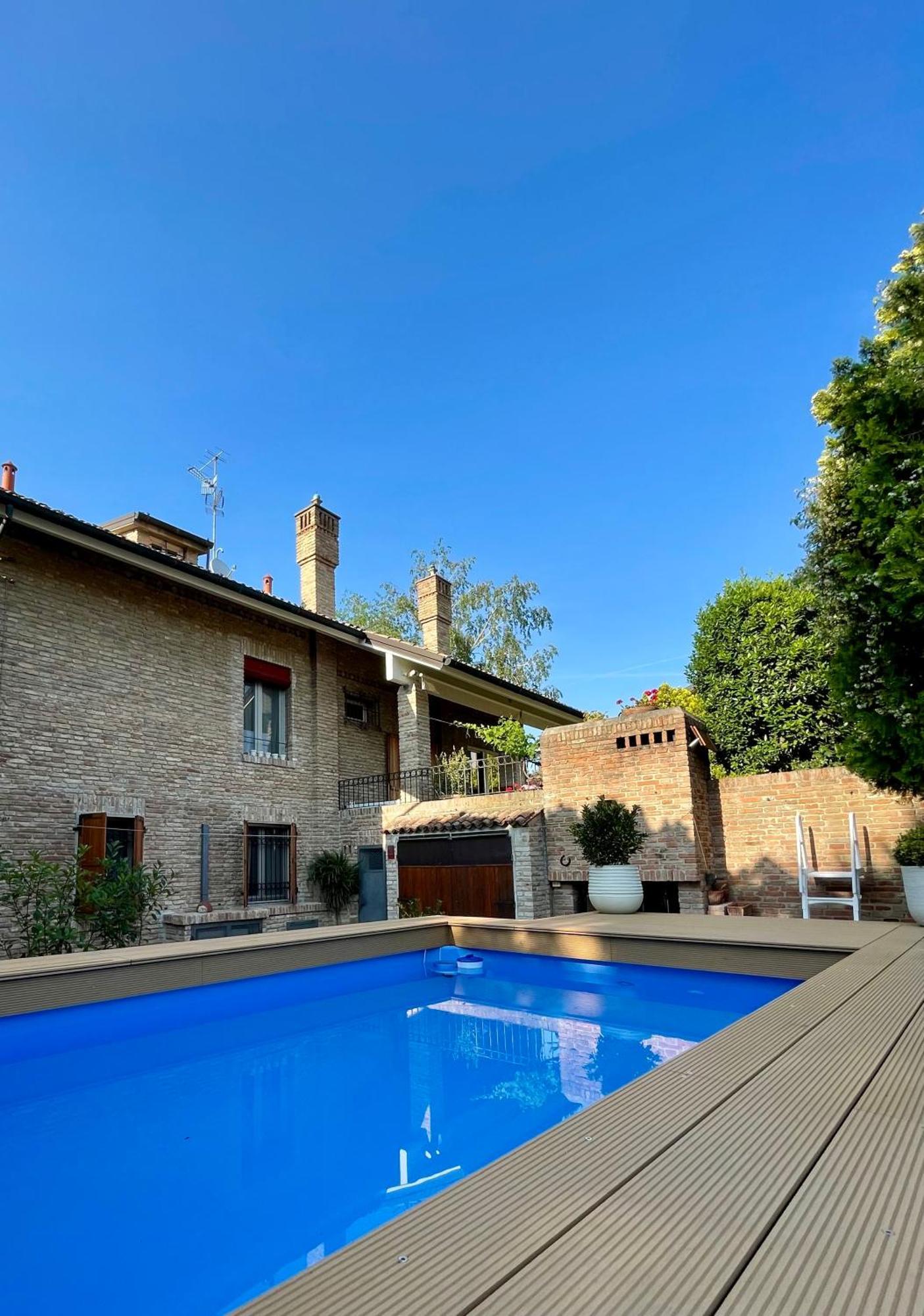 Apartamento Casa Matilde Piano Terra 100Mq Con Parking E Piscina Ferrara Exterior foto